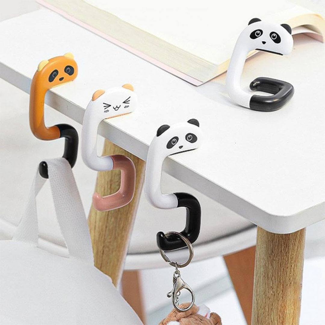 حامل شنطة يد من مادة ABS بتصميم حيوان الراكون