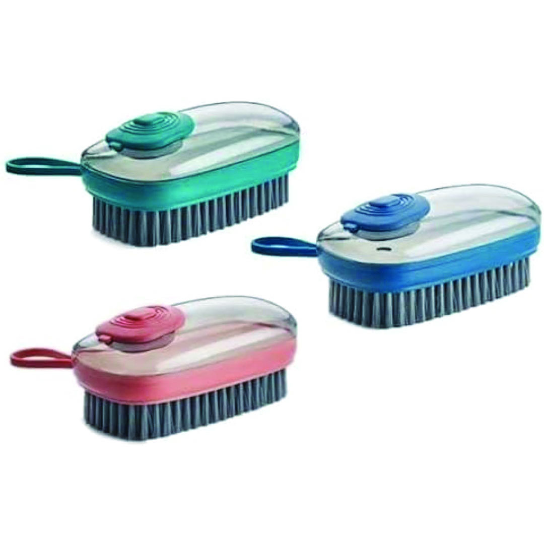 فرشاة تنظيف الملابس والأحذية - متعددة الألوان