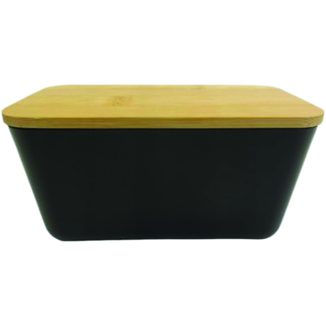 علب ثلاجة من الأكريليك - 2 قطعه - 500 مللي - أسود