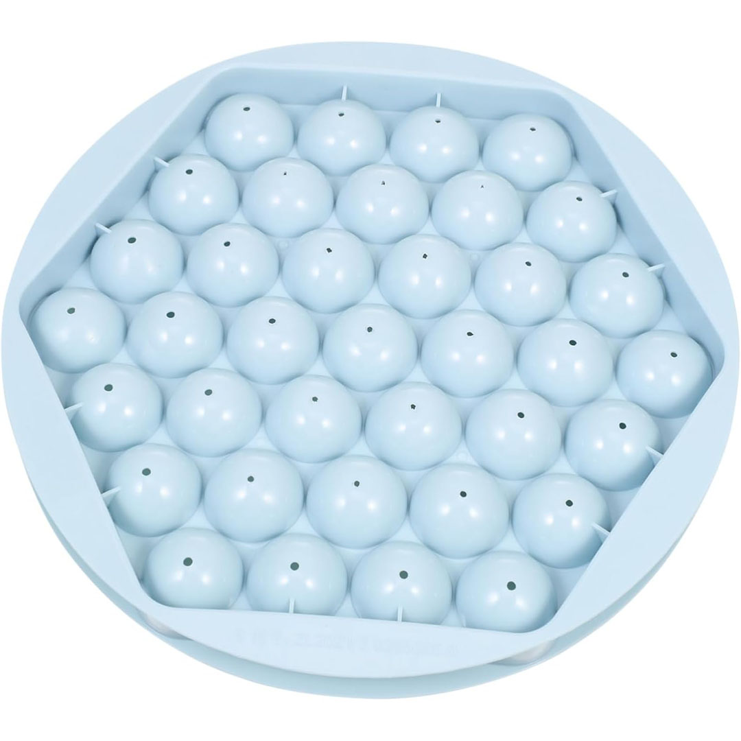 صانع كرات الثلج من السيليكون - أزرق