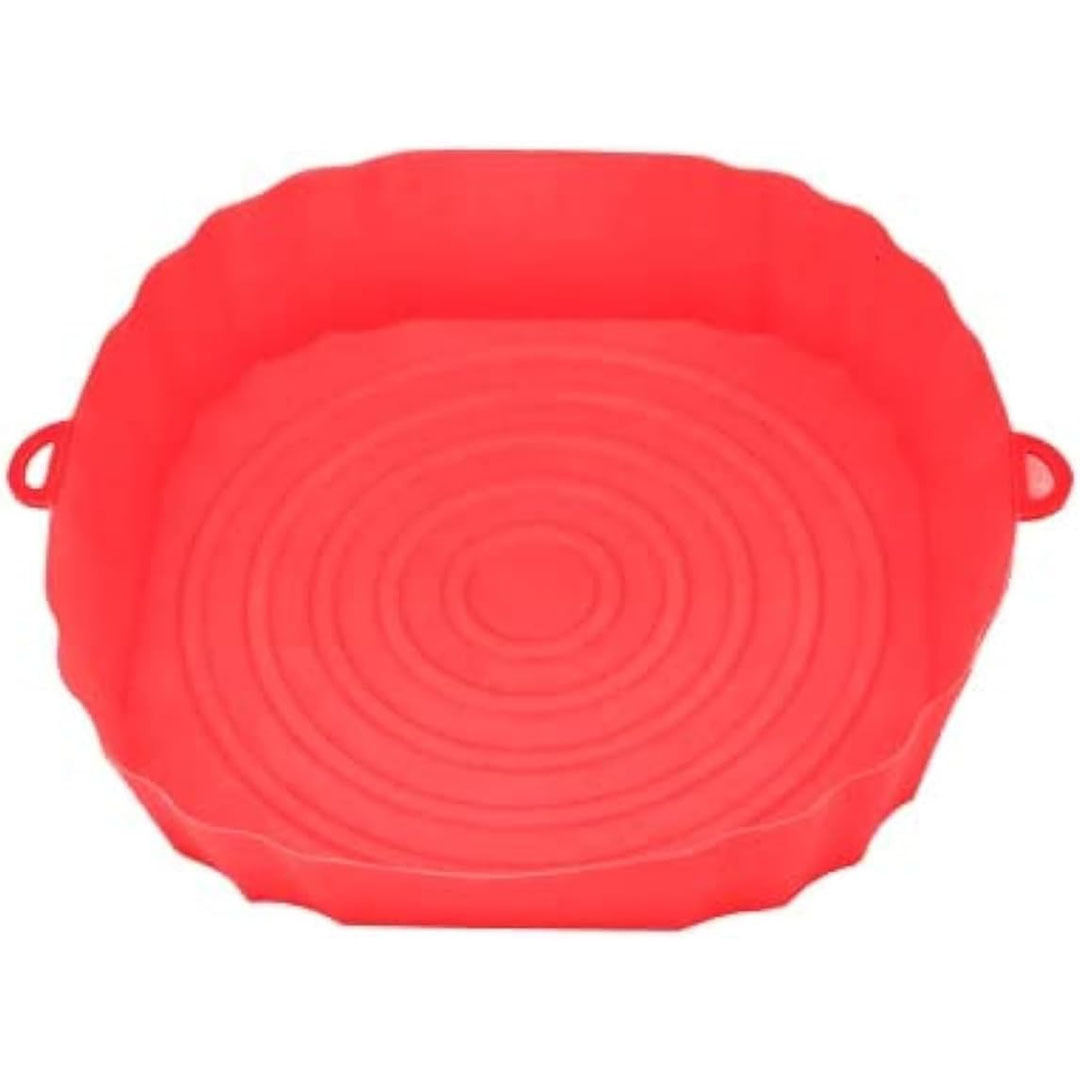 بطانة سيليكون للمقلاة الهوائية - 20 سم - متعدد الألوان