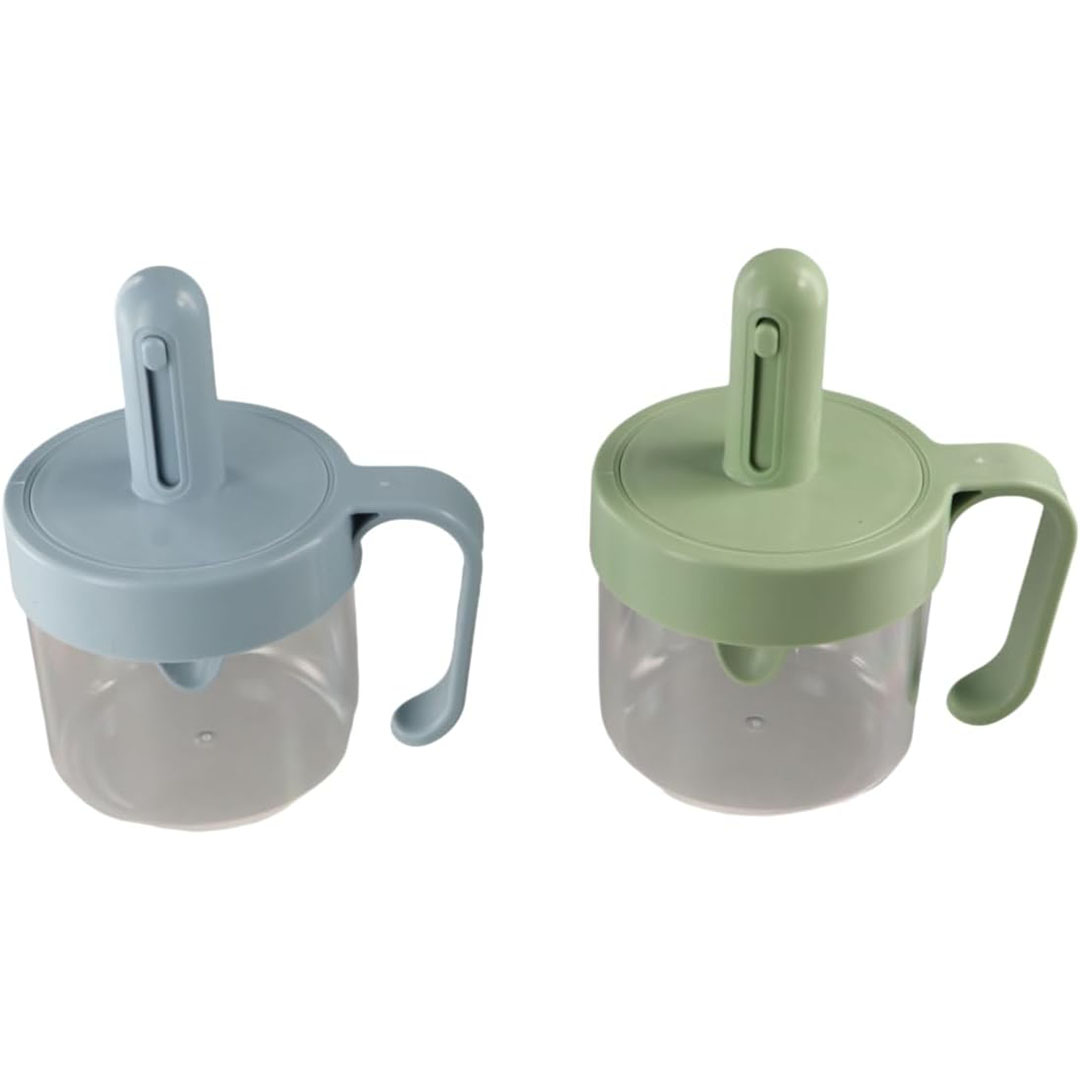 حامل توابل بلاستيكي - 2 قطعة - متعدد الألوان