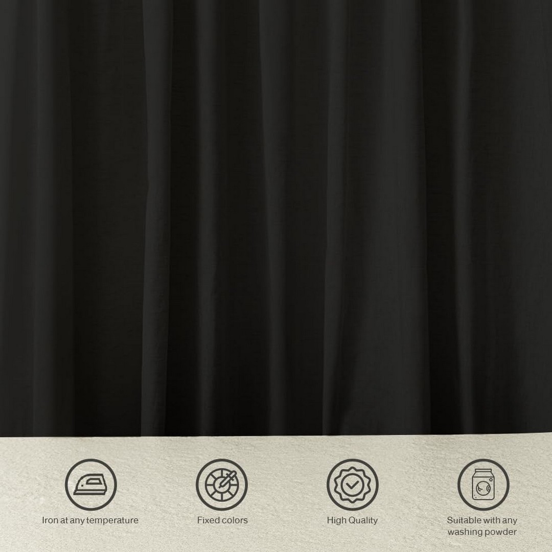 ستائر من الكتان الصناعي - قطعه واحدة - 140*240 سم