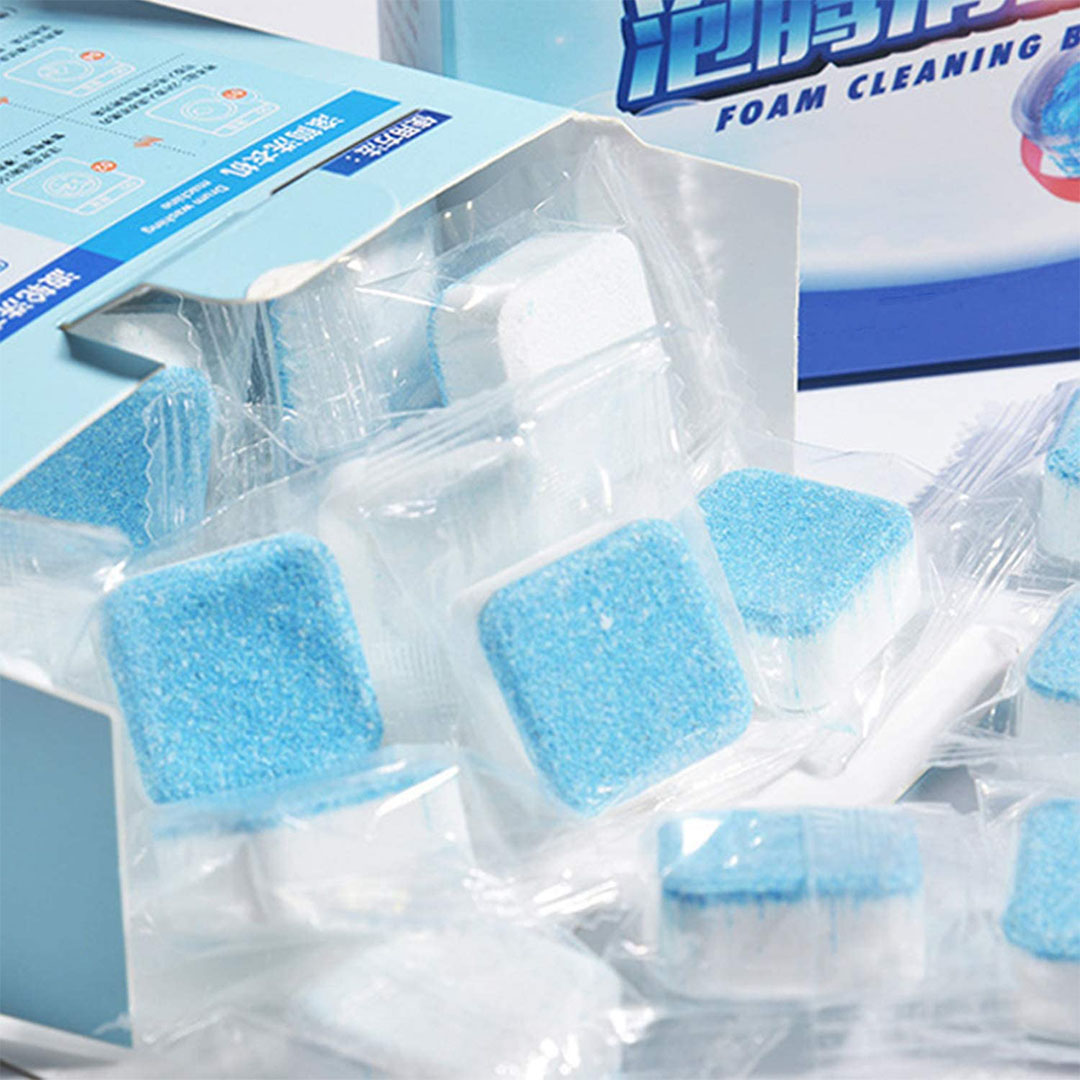 أقراص تنظيف غسالة الملابس - 10 قطعة