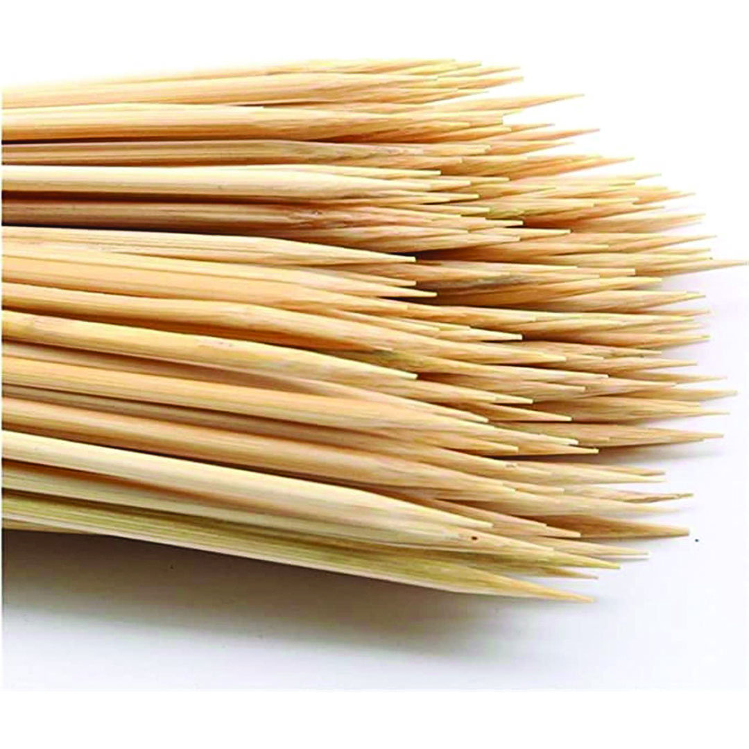 مجموعة عصي واسياخ للشواء - 40 قطعة - بيج