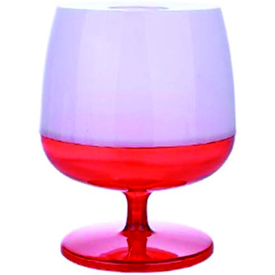 حامل مناديل بتصميم كأس - متعدد الألوان