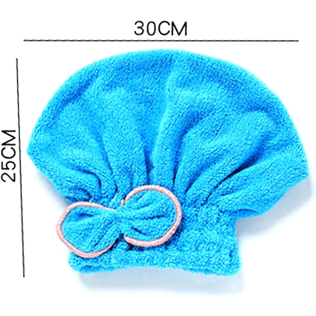 تربون فوطة شعر من المايكروفايبر جيدة الامتصاص - 3 قطع