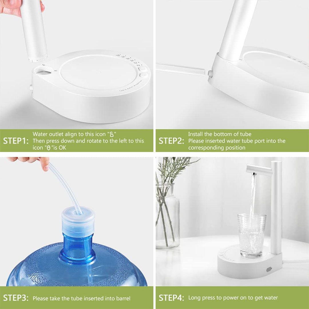 مضخة مياه ذكية ب 6 مستويات - 19 لتر