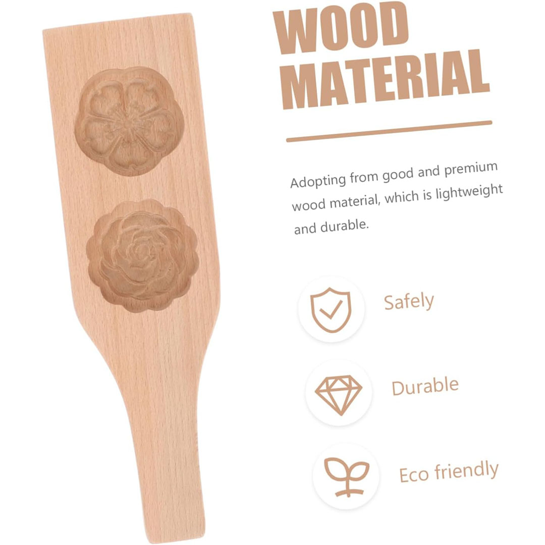 قالب كيك خشبي لصنع كعكة القمر