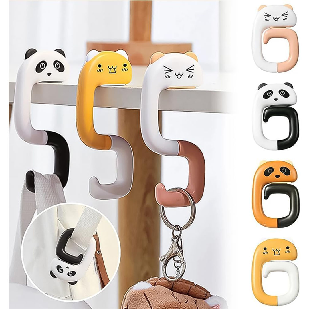 حامل شنطة يد من مادة ABS بتصميم حيوان الراكون