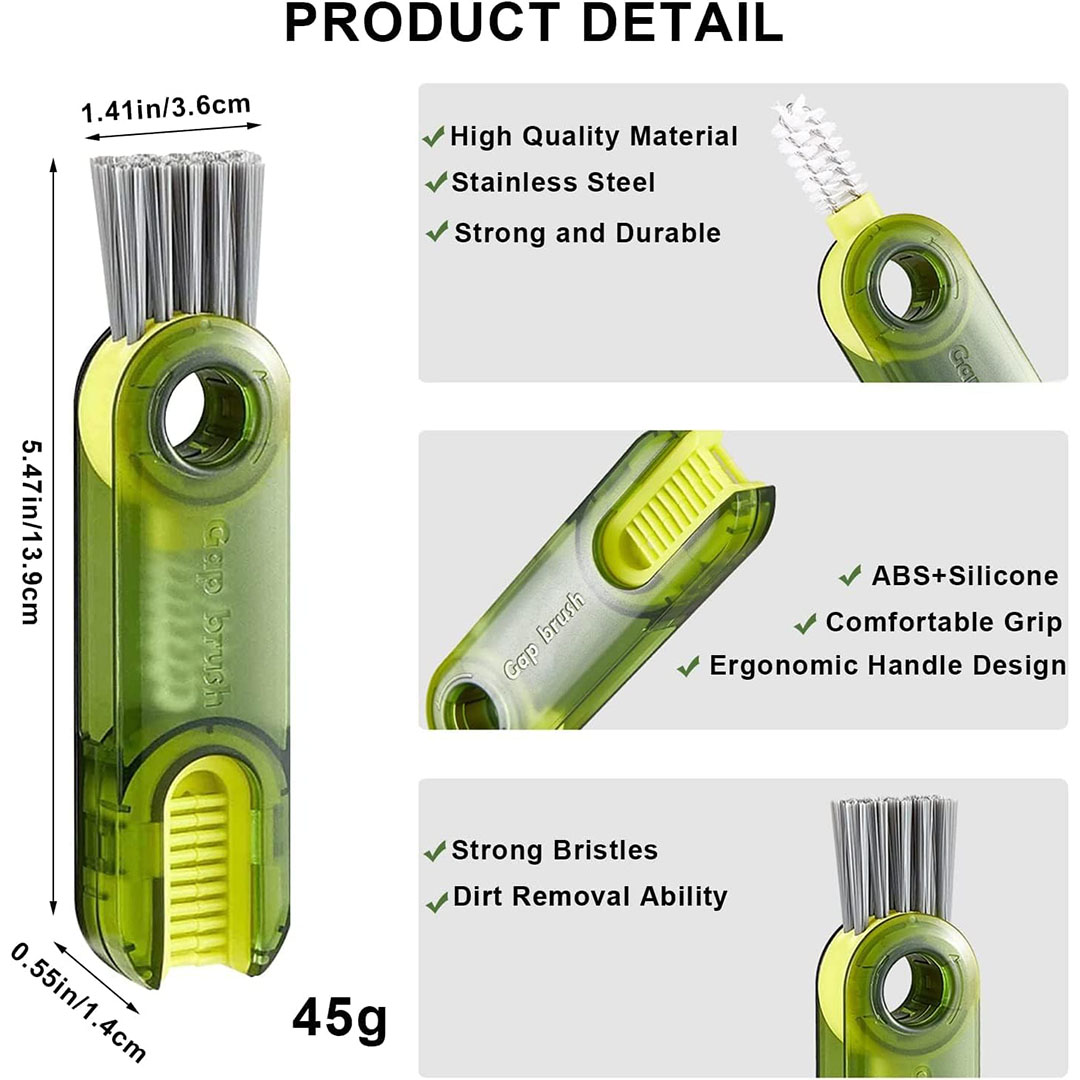 فرشاة تنظيف متعددة الأستخدامات 3*1 - متعدد الألوان