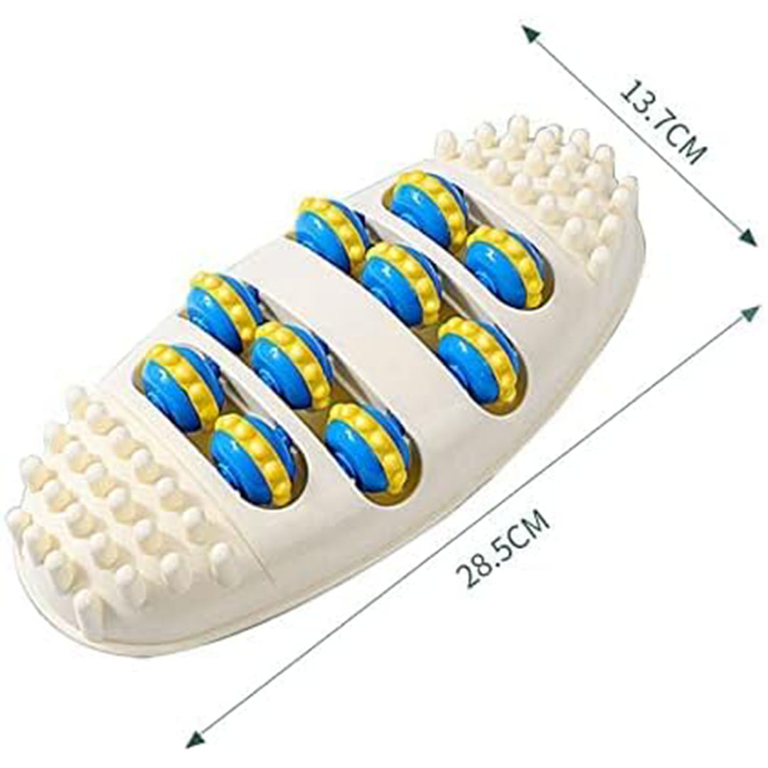 جهاز بكرة تدليك القدم - أبيض