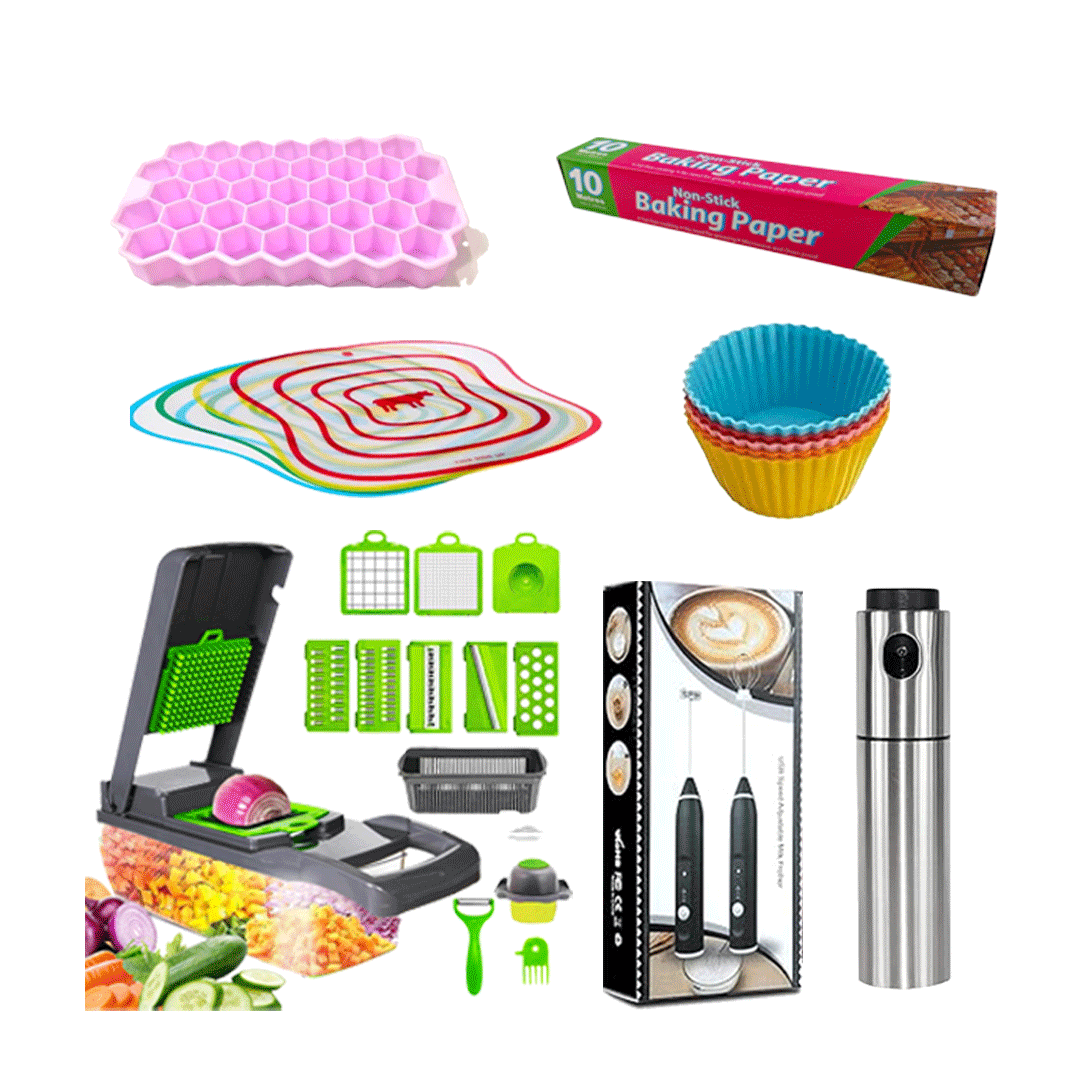 بوكس افتكسات ادوات المطبخ الترند - 32 قطعة