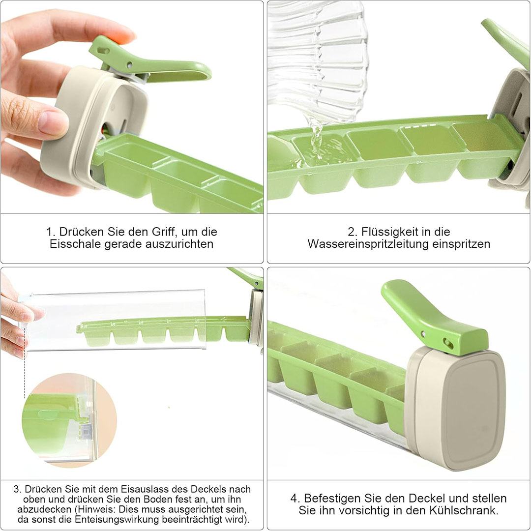 قالب مكعبات الثلج سهلة السحب - متعدد الألوان