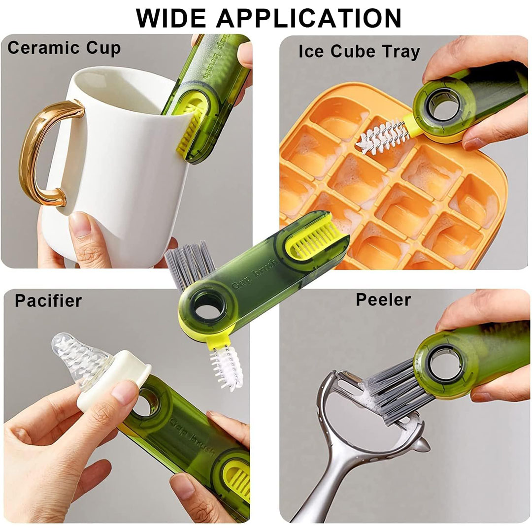 فرشاة تنظيف متعددة الأستخدامات 3*1 - متعدد الألوان