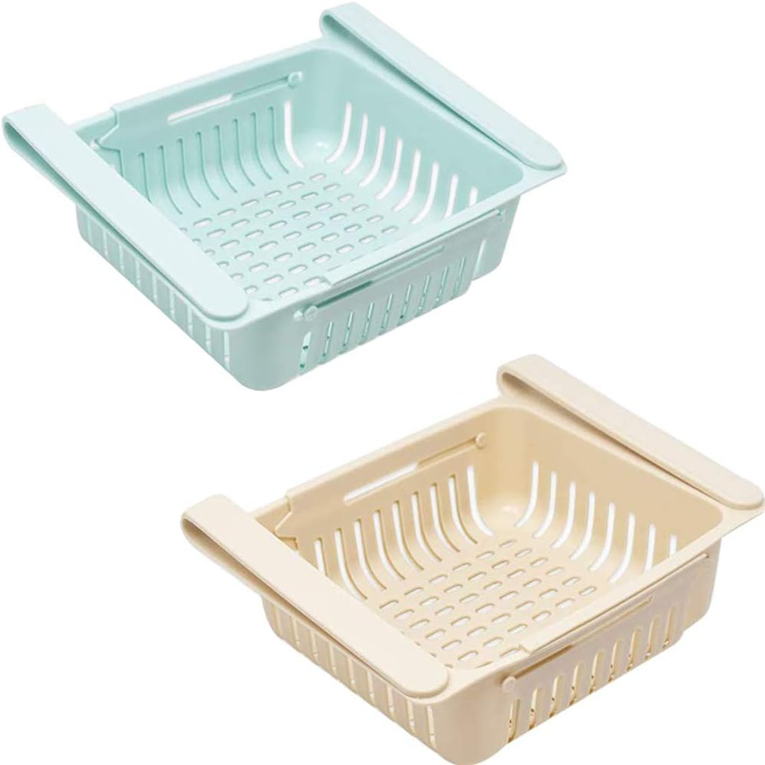 منظم ادراج المطبخ والثلاجة - 2 قطعة