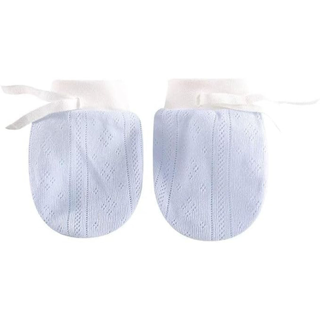 زوج من القفازات المضادة للخدش - لبني