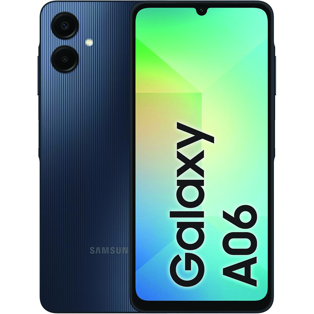 سامسونج A06 موبايل - 128/6 جيجا - 4G - شريحتين - أسود