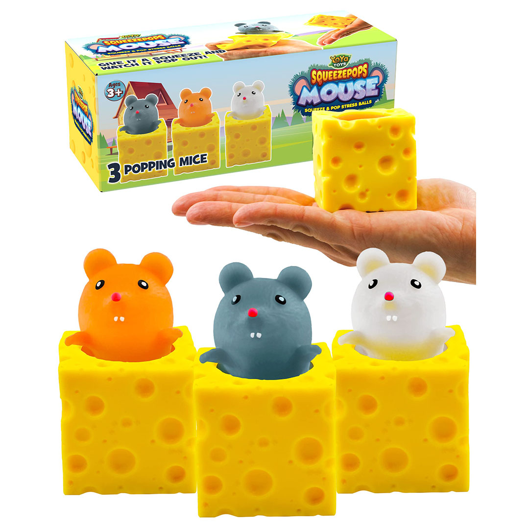 لعبة فيدجيت ماوس في الجبن - 3قطع