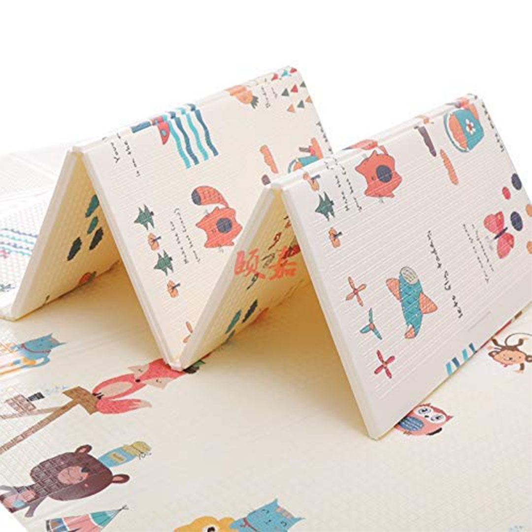 سجادة لعب قابلة للطي للأطفال الرضع - 180 سم