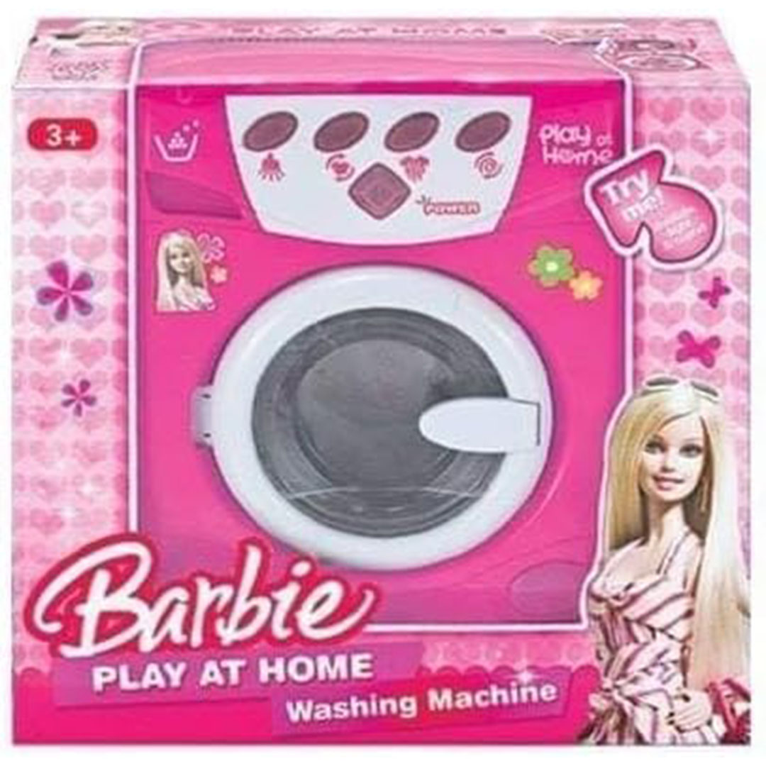 لعبة غسالة الملابس للبنات - بينك