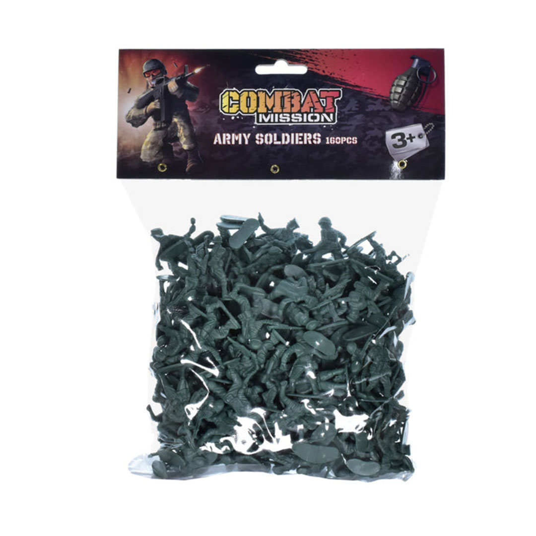 ألعاب عسكرية لجنود الجيش - 100 قطعة