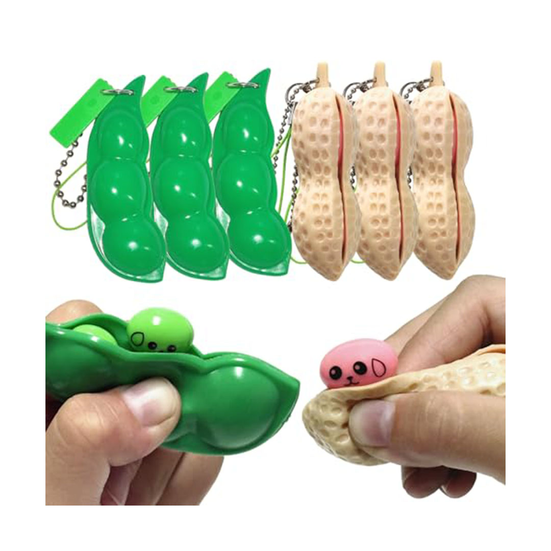 لعبة ماديلية فيدجيت على شكل بسلة - 6 قطع