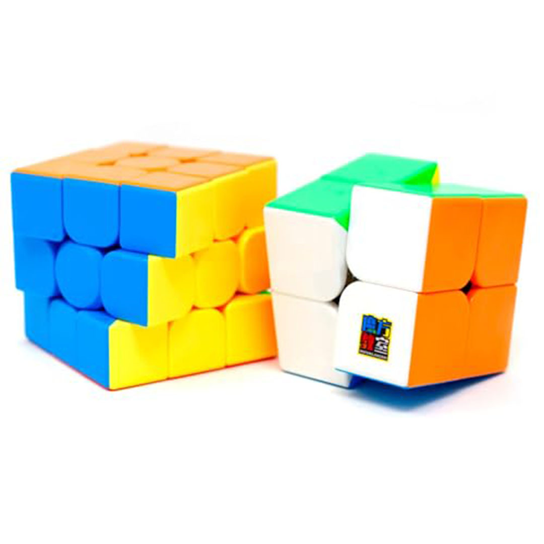 مكعبات روبيك - 2×2 و3×3 - 2 قطعة