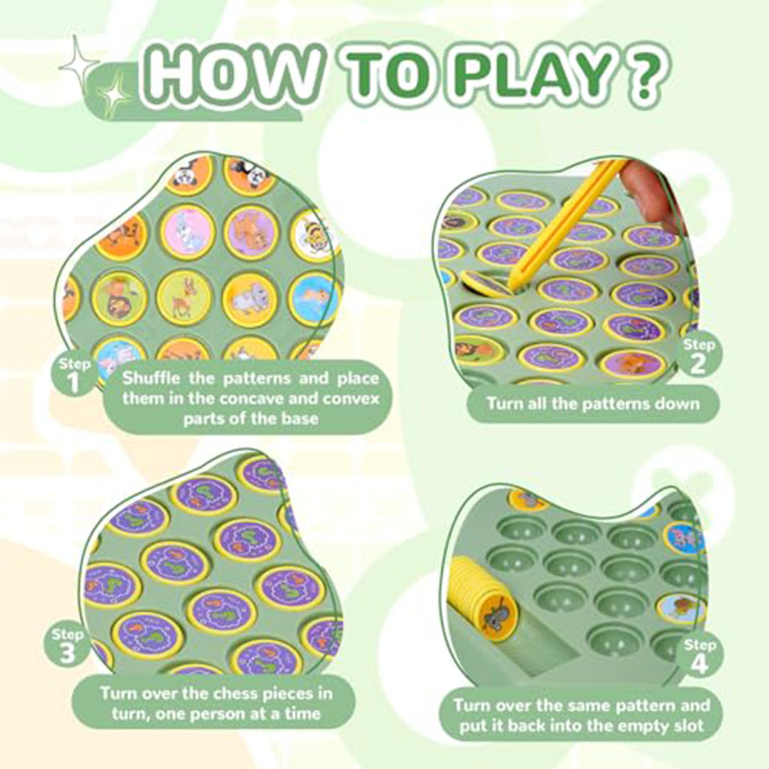 لعبة ذاكرة فليب تشيس - 54 قطعة