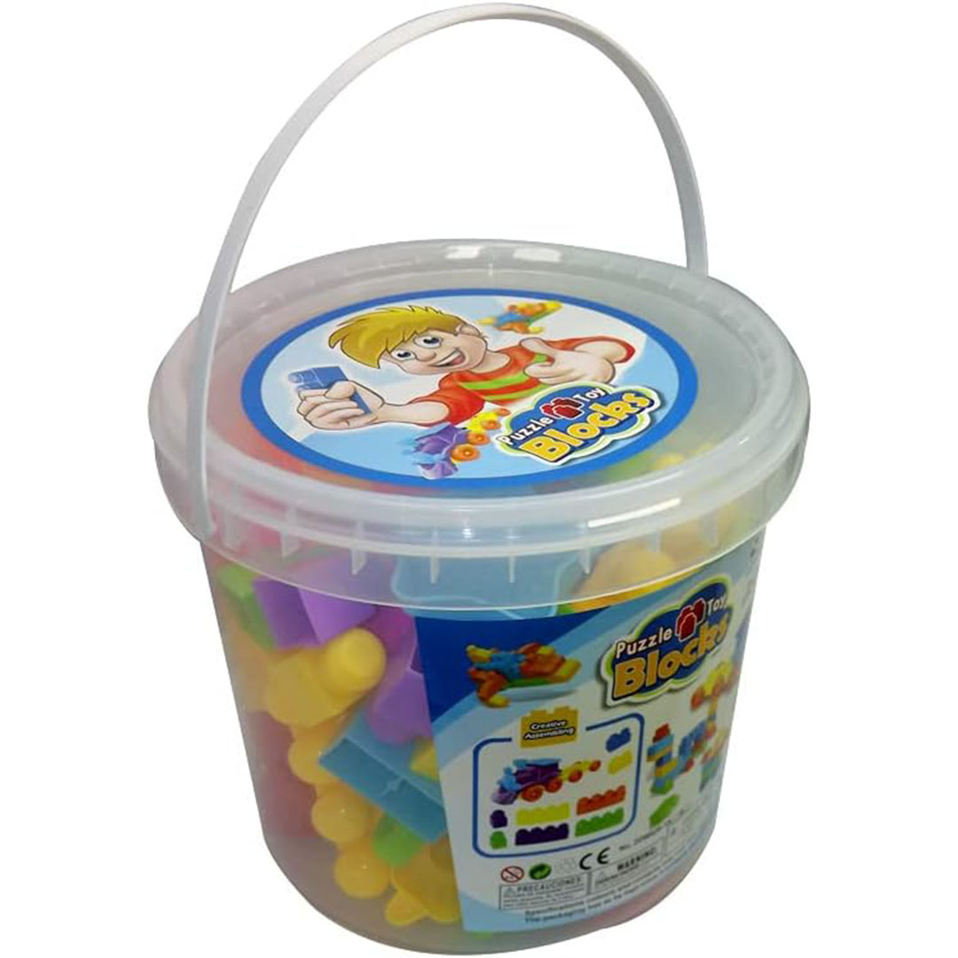 لعبة مكعبات بناء بشكل بازل