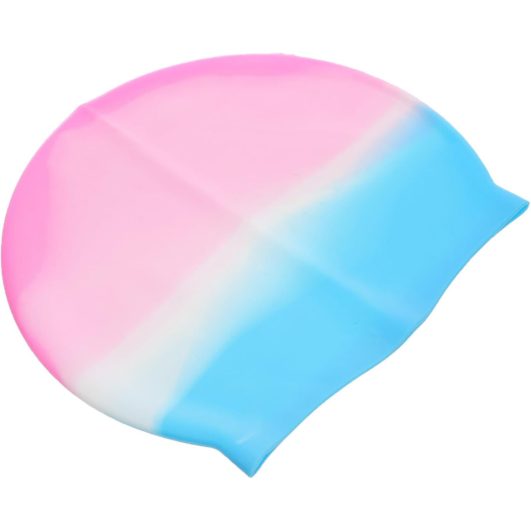 بونيه سباحة سيليكون - لبني و بينك