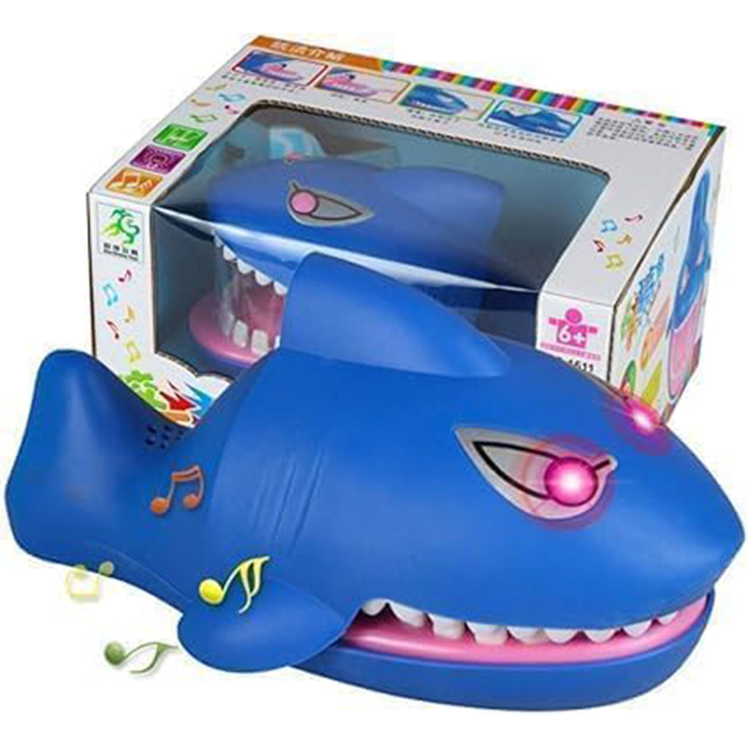 لعبة عض سمكة قرش