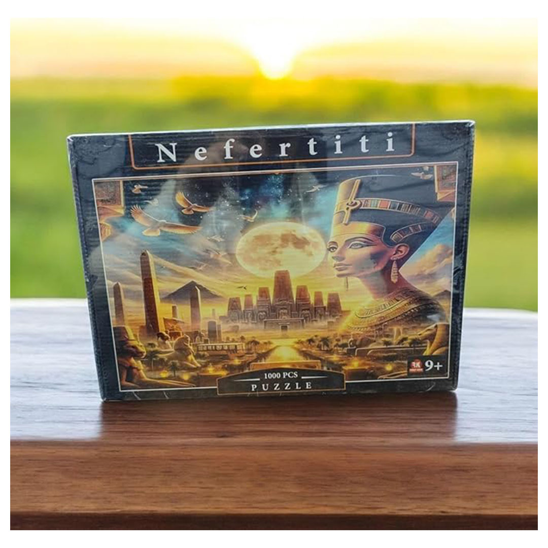 بازل فرعوني خشبي - 1000 قطعة