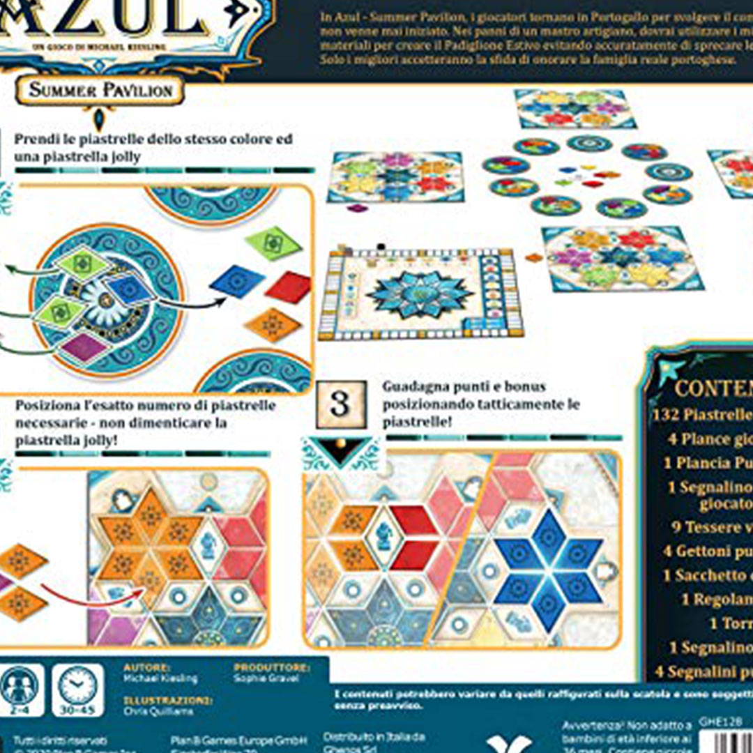 لعبة جناح جينوس الصيفي الأزرق