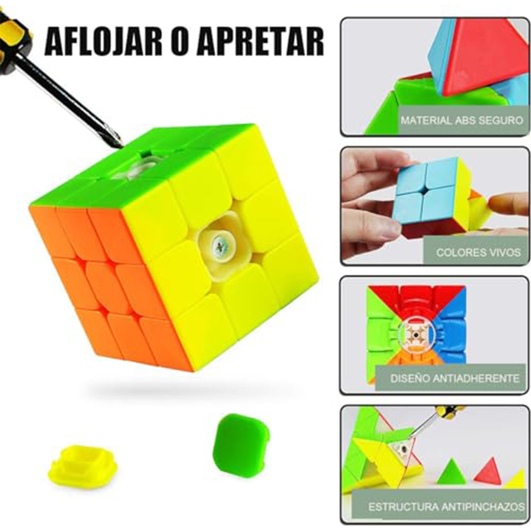 مكعب روبيك سريع متعدد الأشكال - 1 قطعة