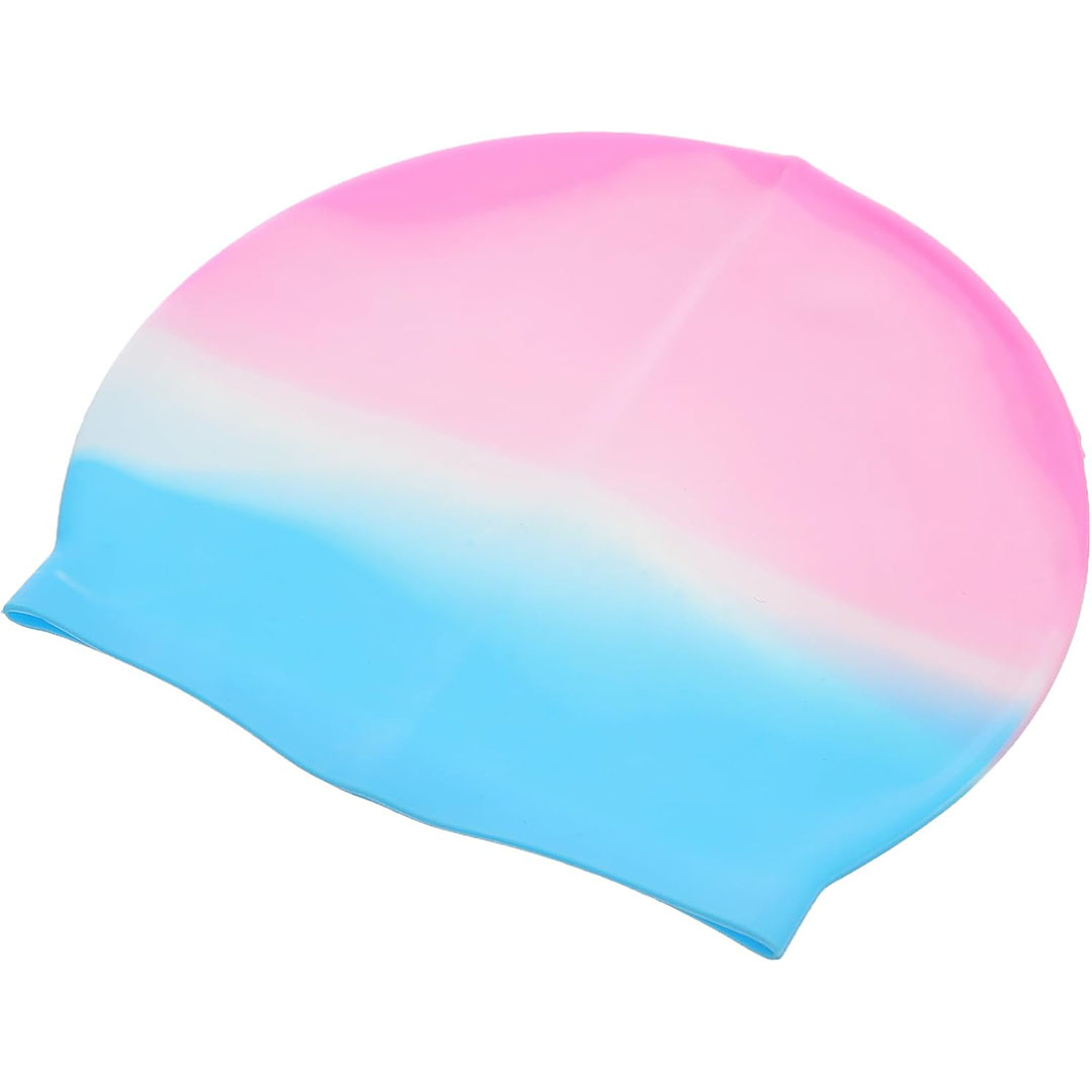 بونيه سباحة سيليكون - لبني و بينك