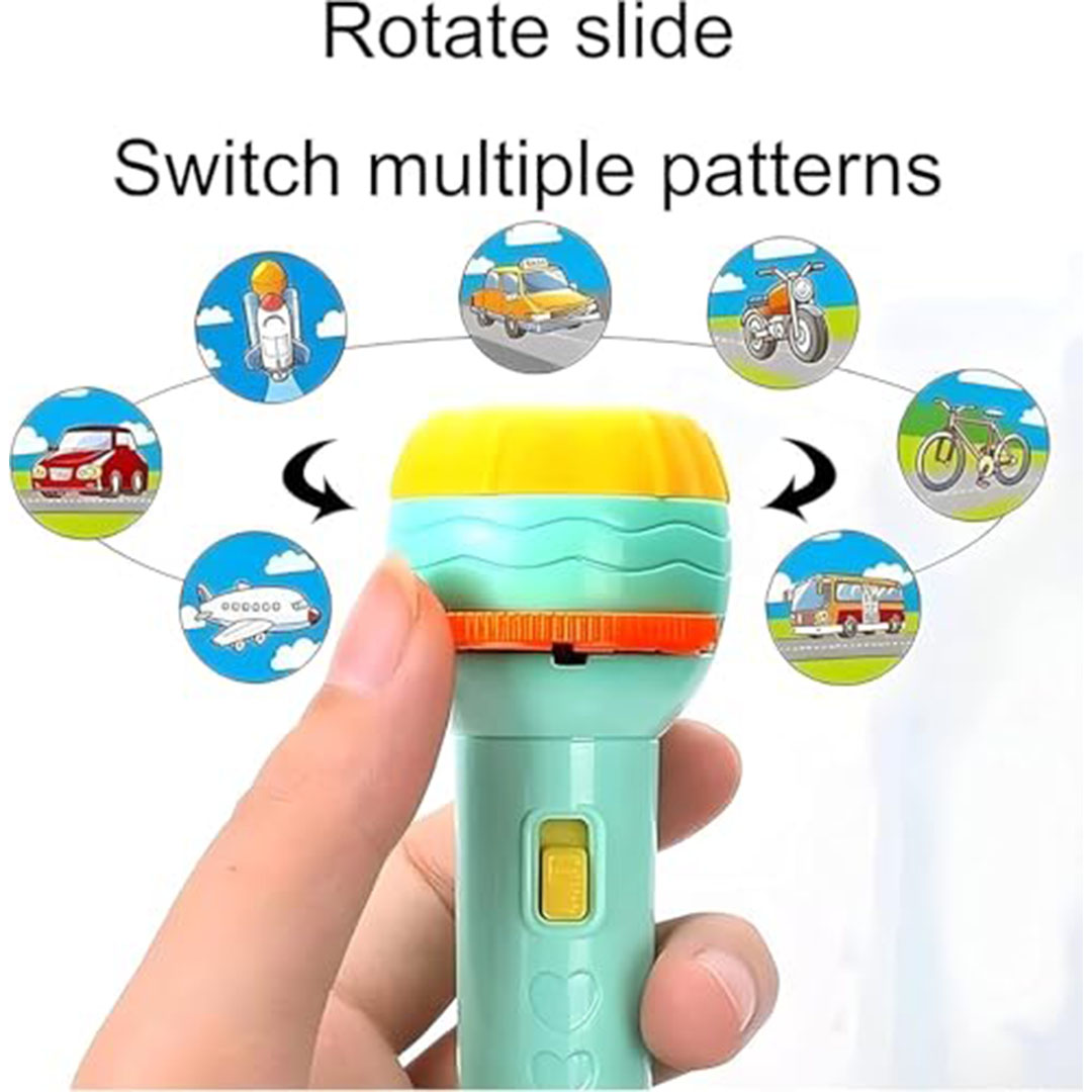 كشاف يدوي للأطفال بأشكال مختلفة