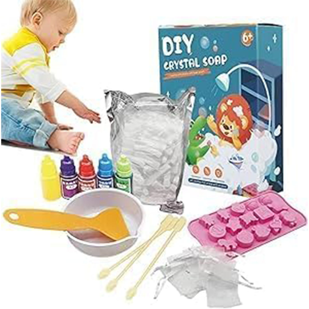 مجموعة صنع صابون ملون للأطفال