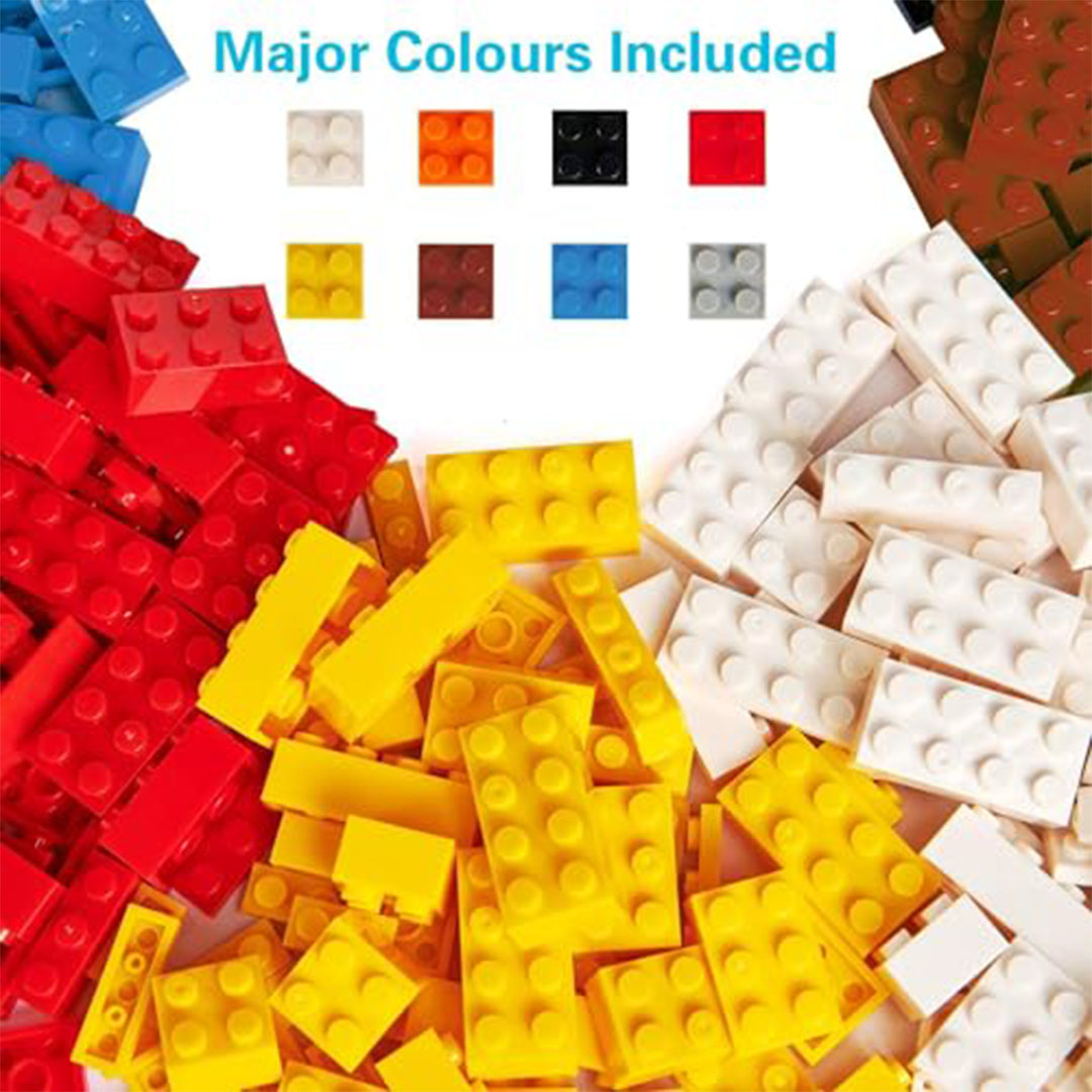 مكعبات البناء الكلاسيكية ليغو - 1000 قطعة