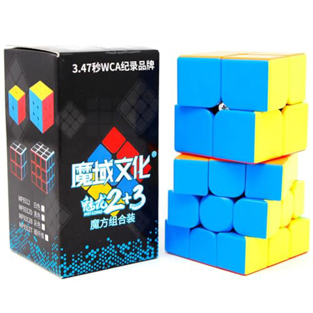 مكعبات روبيك - 2×2 و3×3 - 2 قطعة