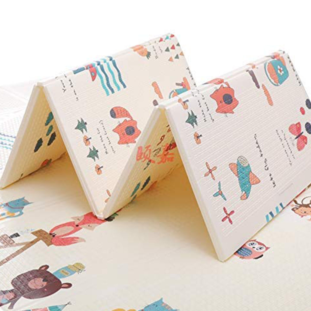 سجادة لعب قابلة للطي للأطفال الرضع - 180 سم