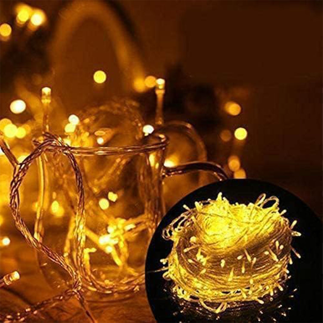 شريط إضاءة LED أصفر - 10 متر