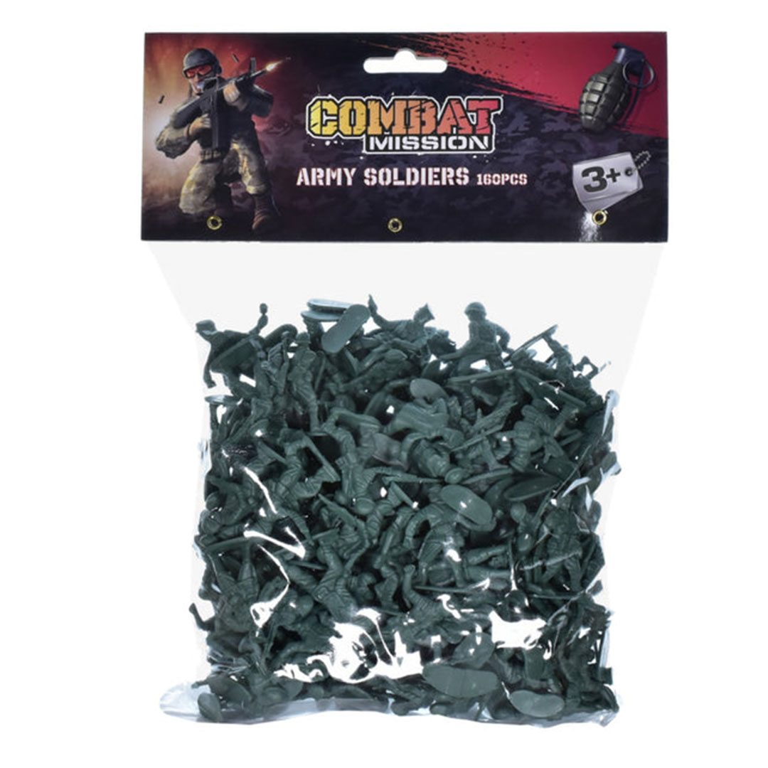 ألعاب عسكرية لجنود الجيش - 100 قطعة
