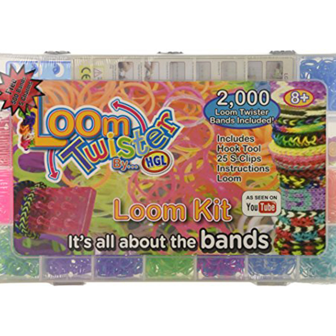 مجموعة أشرطة نول الصداقة - 2000 قطعة