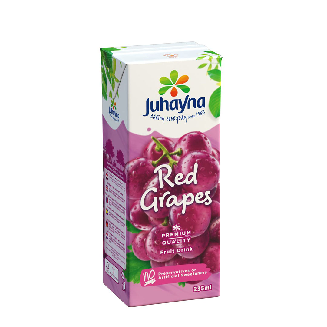 جهينة عصير كلاسيك عنب أحمر - 235 مل