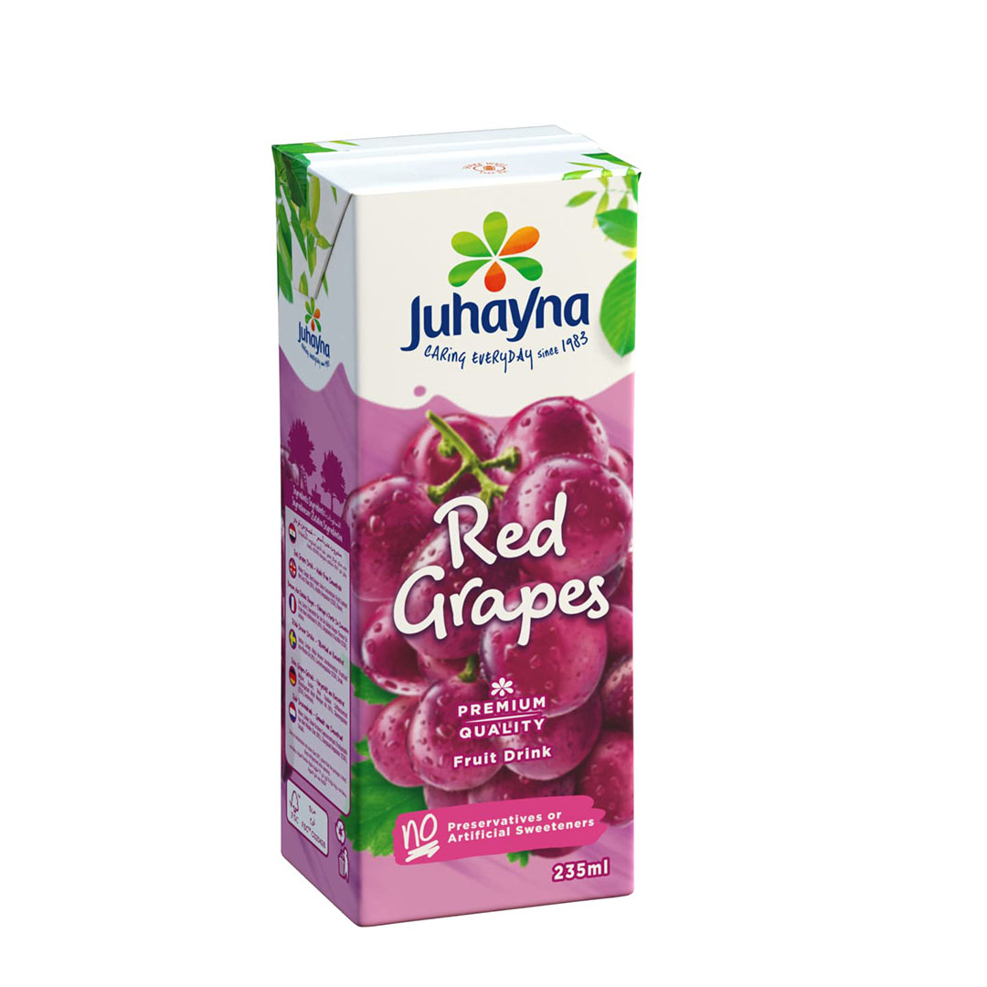 جهينة عصير كلاسيك عنب أحمر - 235 مل