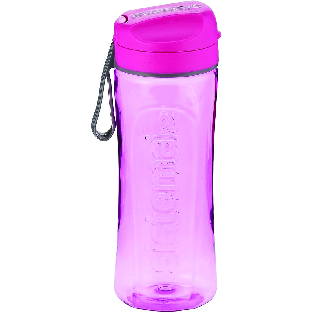 زجاجة مياه سيستيما - 600 مللي - بينك