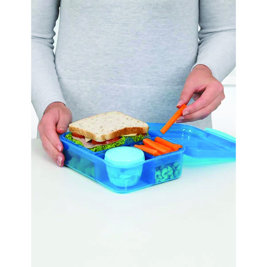 لانش بوكس سيستيما - 1,65 لتر - أزرق