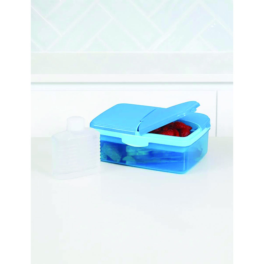 لانش بوكس رباعي سيستيما - 1.5 لتر - أزرق