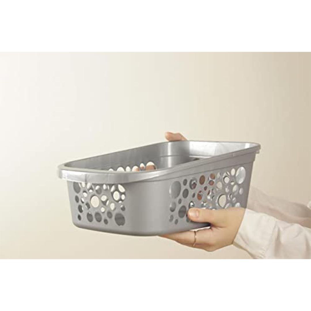 منظم أدراج الثلاجة - رمادي